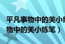 平凡事物中的美小练笔400环卫工人（平凡事物中的美小练笔）