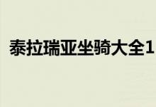 泰拉瑞亚坐骑大全1.4(泰拉瑞亚坐骑大全)